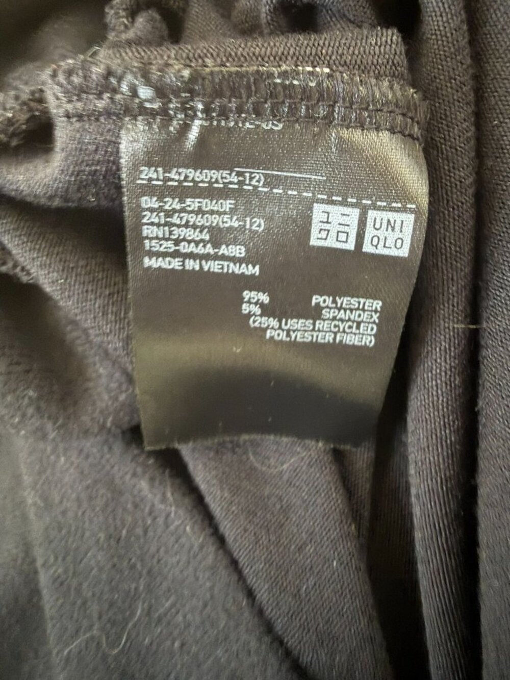UNIQLO Black Crewneck Long Sleeve Sweater Women's Size XXS - Picture 5 of 7